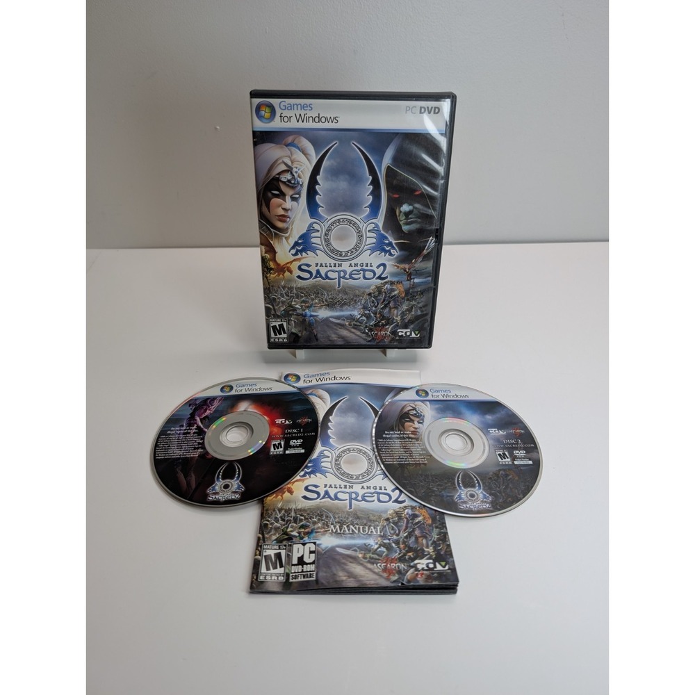 SACRED 2 II FALLEN ANGEL Diablo Style RPG PC Windows Game Compete